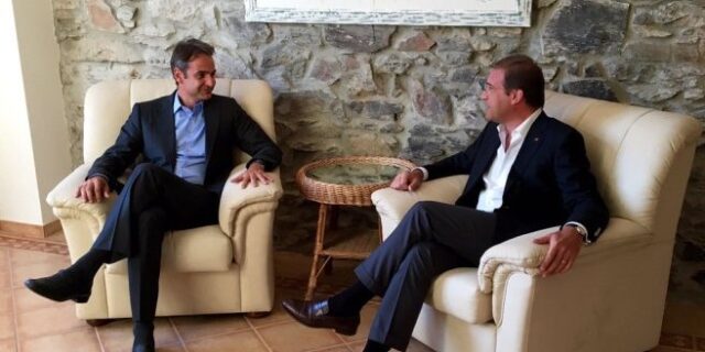 Συνάντηση Μητσοτάκη – Κοέλιο στην Πορτογαλία