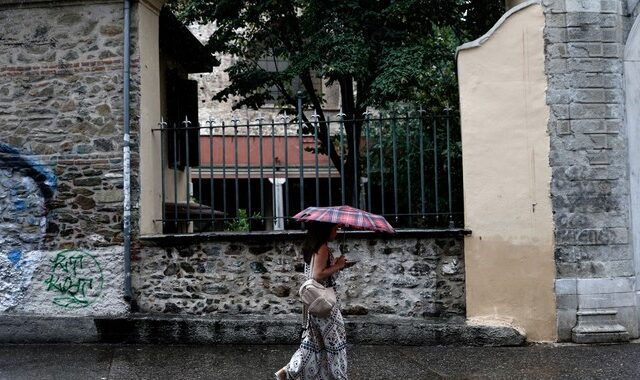Καταιγίδες στο μεγαλύτερο μέρος της χώρας
