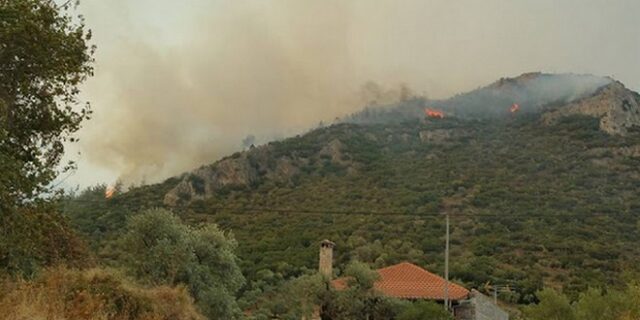 Μαίνεται ο πύρινος εφιάλτης στη Θάσο
