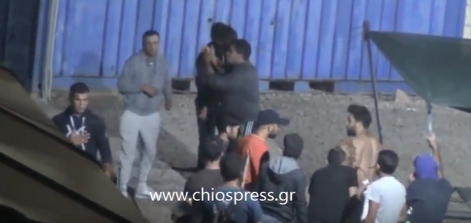 Άγρια επεισόδια αυτή την φορά στην Χίο. Συμπλοκές μεταξύ μεταναστών