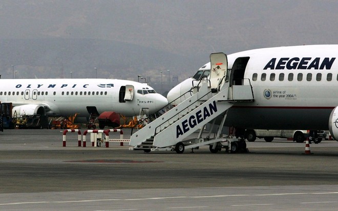 Ακυρώνονται όλες οι πτήσεις της AEGEAN και της Olympic Air
