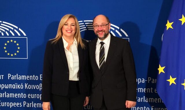 Γεννηματά σε Σουλτς: Υπάρχει άμεση ανάγκη για αλλαγή πολιτικής