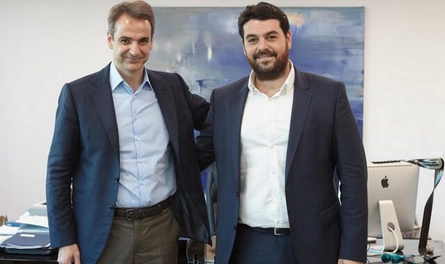 Με τον νέο πρόεδρο της ΟΝΝΕΔ συναντήθηκε ο Κυριάκος Μητσοτάκης