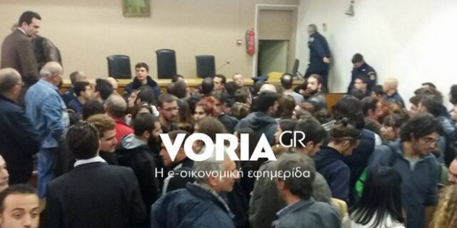 Θεσσαλονίκη: Νέα επεισόδια σε πλειστηριασμό. Φυγαδεύτηκε συμβολαιογράφος