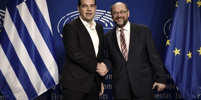 To χρέος στο επίκεντρο της συνάντησης Τσίπρα – Σουλτς