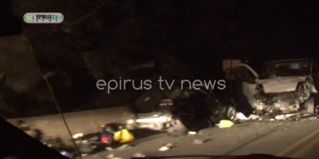 Ιωάννινα: Τροχαίο δυστύχημα με 3 νεκρούς