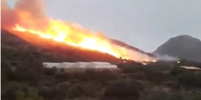 Χανιά: Υπό έλεγχο η πυρκαγιά στα Φαλάσαρνα