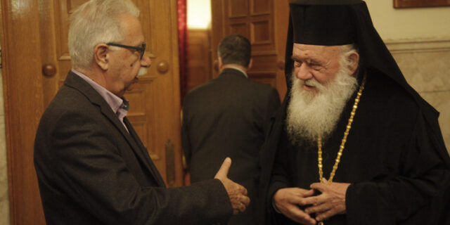 Η πρώτη συνάντηση Γαβρόγλου – Ιερώνυμου