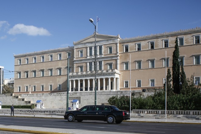 Φωτογραφίες: Φρούριο η Αθήνα για την επίσκεψη Ομπάμα