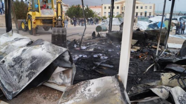 Νέα επεισόδια στην Σούδα της Χίου και νέα διαμαρτυρία μεταναστών στην Σάμο