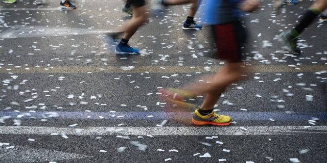 Τα τελευταία μέτρα του Μαραθώνιου