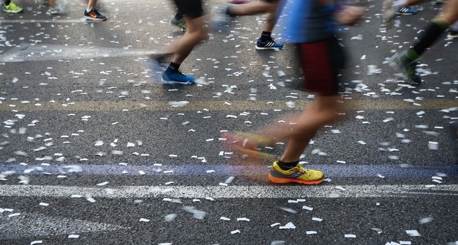 Τα τελευταία μέτρα του Μαραθώνιου