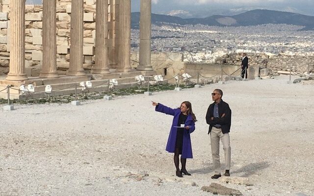 Ο Ομπάμα στην Ακρόπολη. Ένα παιδικό όνειρο έγινε πραγματικότητα