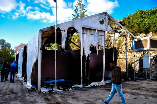 Επεισόδια με μετανάστες στη Χίο