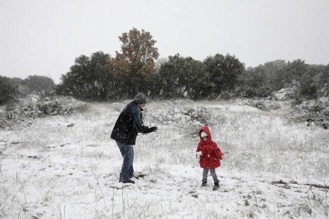 Βίντεο: Τα πρώτα χιόνια στο καταφύγιο Μπάφι
