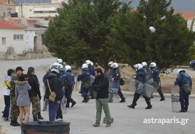 Νέα επεισόδια στη Σούδα της Χίου