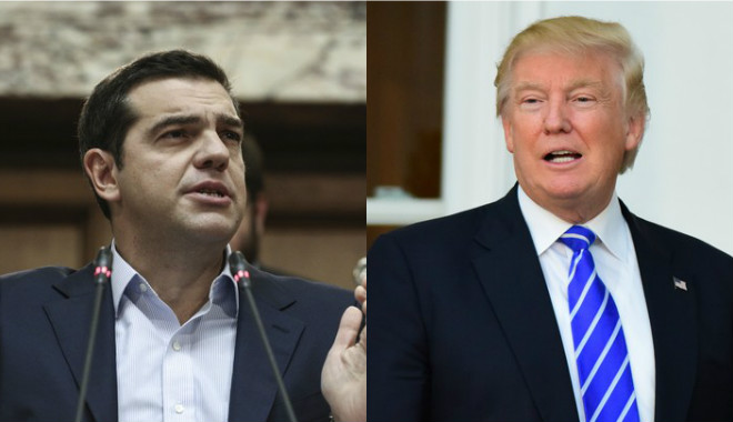 Θαυμαστής της Ελλάδας δήλωσε ο Τραμπ στον Τσίπρα