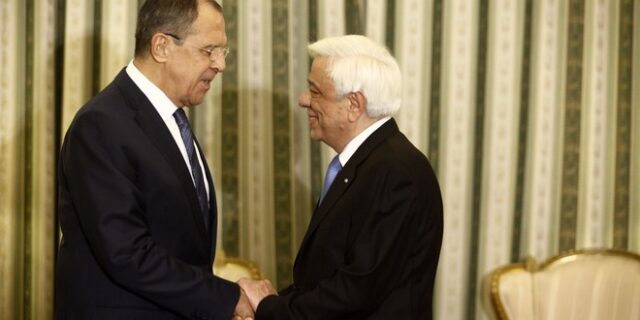 Παυλόπουλος σε Λαβρόφ: Δεν θα ανεχτούμε μειώσεις στην κυριαρχία της Κύπρου