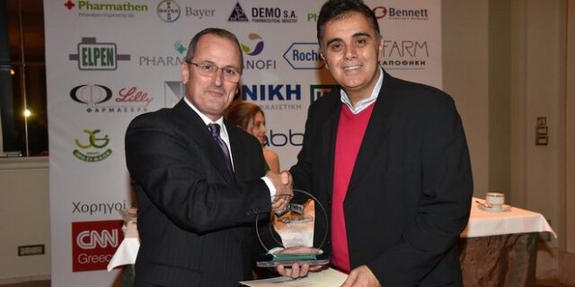 Σημαντική διάκριση για την Pharmasept στα βραβεία Επιχειρηματικής Αριστείας Salus Index 2016