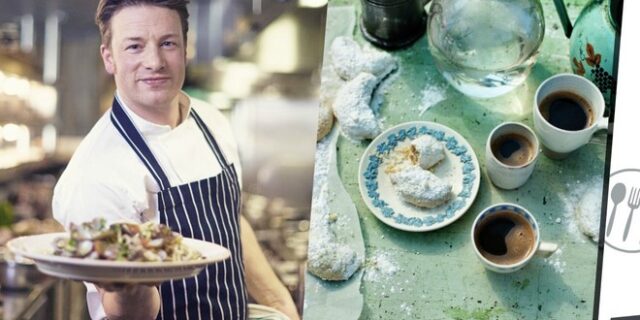 Ο Jamie Oliver παρουσίασε τον κουραμπιέ ως πασχαλινό γλυκό