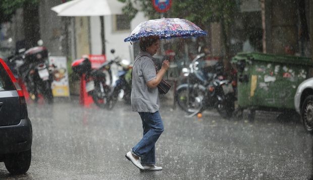 ΕΜΥ: Δελτίο επικίνδυνων καιρικών φαινομένων – Πολύ μεγάλα ύψη βροχής