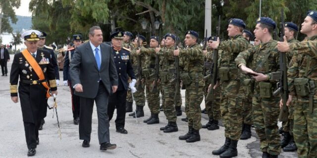 Καμμένος: Η Ελλάς δεν υπήρξε ποτέ πολεμοχαρής