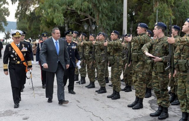 Καμμένος: Η Ελλάς δεν υπήρξε ποτέ πολεμοχαρής