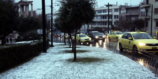 Κακοκαιρία: Προβλήματα στην κυκλοφορία στην Αττική