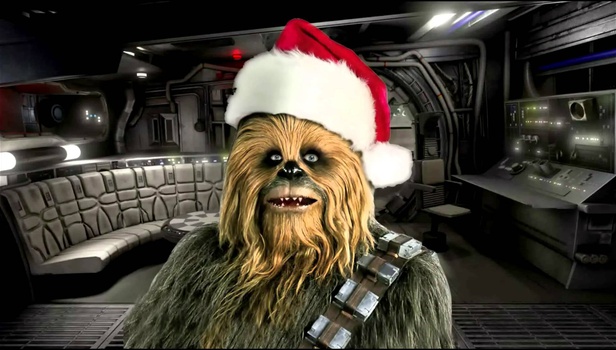 Star Wars Christmas: Ο Τσιουμπάκα τραγουδάει το «Silent Night». Γιατί έτσι.