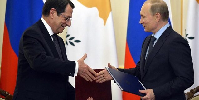 Στο Κρεμλίνο την Τρίτη ο Αναστασιάδης