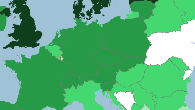 Χάρτης: Πού είναι πιο εύκολο να ανοίξεις επιχείρηση στην Ευρώπη το 2017