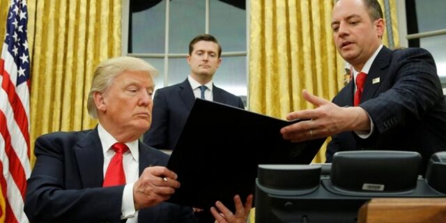 Ο Τραμπ υπέγραψε διάταγμα για την ανέγερση του τείχους