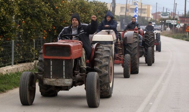 Στους δρόμους όλης της χώρας οι αγρότες