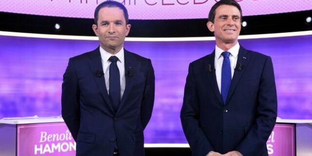 Γαλλία: Μπροστά στις δημοσκοπήσεις ο Αμόν μετά το ντιμπέιτ με τον Βαλς