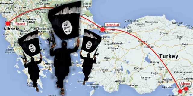 Repubblica: Σημαίες του ISIS κυματίζουν στην Αλβανία