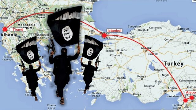Repubblica: Σημαίες του ISIS κυματίζουν στην Αλβανία