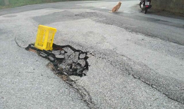 Στο Ηράκλειο Κρήτης το καφάσι λειτουργεί και ως σήμανση