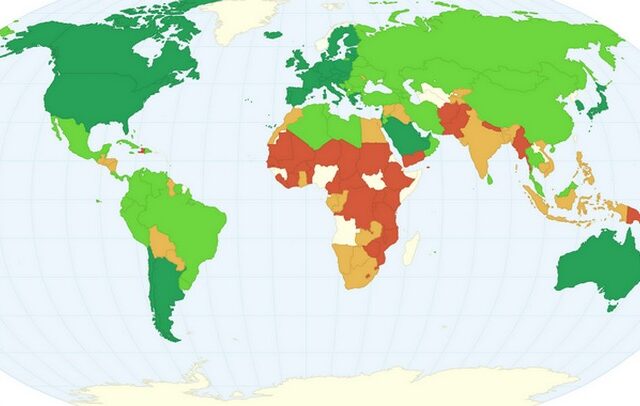 Χάρτης: Η ισότητα των δύο φύλων ανά χώρα. Σε ποια θέση βρίσκεται η Ελλάδα;