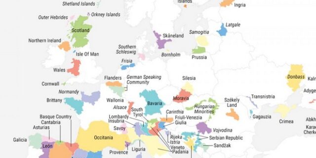 Χάρτης: Πώς θα γίνει η Ευρώπη αν επικρατήσει ο εθνικισμός