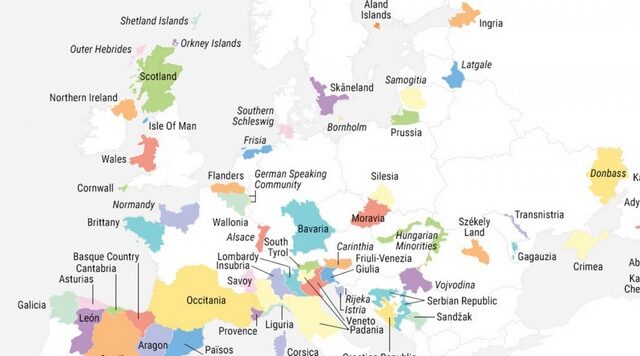 Χάρτης: Πώς θα γίνει η Ευρώπη αν επικρατήσει ο εθνικισμός