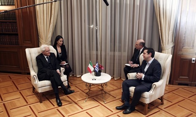Οι κοινές προκλήσεις στη συνάντηση Τσίπρα-Ματαρέλα