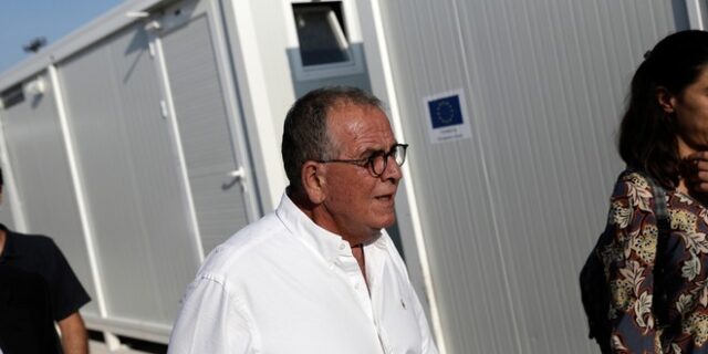 Στη Μυτιλήνη ο υπουργός Μεταναστευτικής Πολιτικής, Γιάννης Μουζάλας