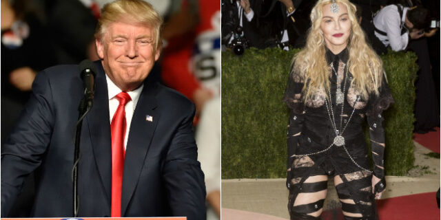 Τραμπ: Η Μαντόνα είναι αηδιαστική, έβλαψε τον εαυτό της