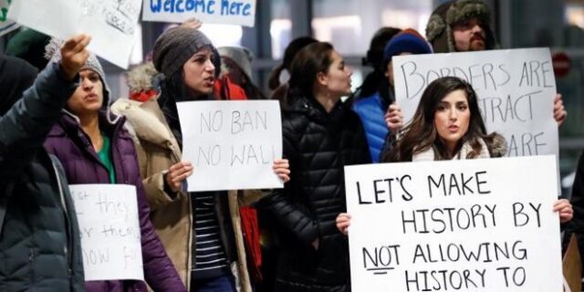 Κοινό μέτωπο δικαστών και εισαγγελέων κατά του διατάγματος Τραμπ