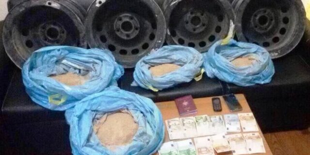 Μετέφερε ηρωίνη από την Τουρκία, κρυμμένη στις ζάντες ΙΧ