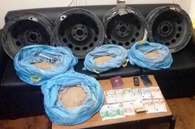 Μετέφερε ηρωίνη από την Τουρκία, κρυμμένη στις ζάντες ΙΧ