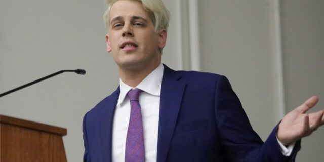 Εκδοτικός οίκος ακύρωσε την έκδοση της αυτοβιογραφίας του Μίλο Γιαννόπουλος