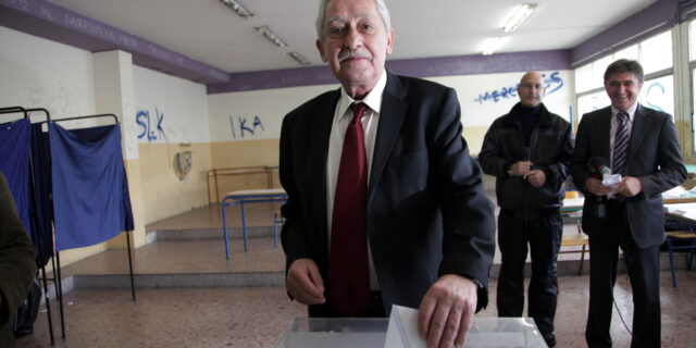 Ο Κουβέλης ψήφισε ΣΥΡΙΖΑ και ως πρόεδρος της ΔΗΜΑΡ