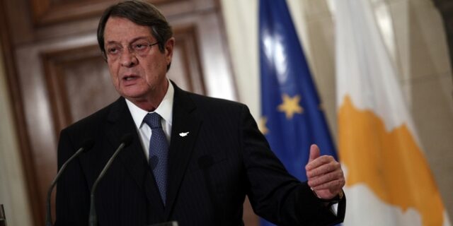 Αναστασιάδης: Η Τουρκία διέκοψε σκοπίμως τις συνομιλίες
