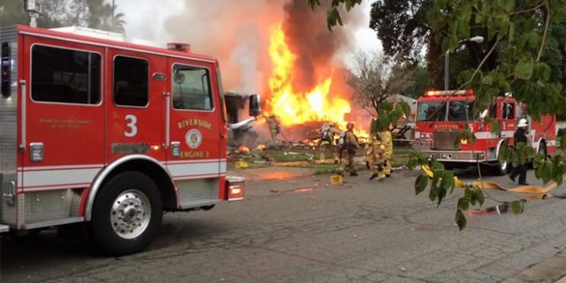 Καλιφόρνια: Συντριβή αεροσκάφους σε σπίτια με 4 νεκρούς